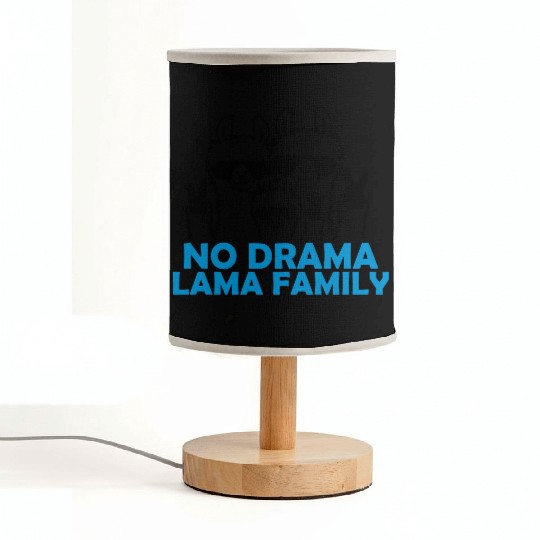 Parents No Drama Llama Fabric Lamps