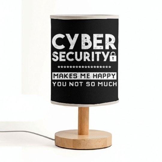 Cyber Security Hacker Data Protection Fabric Lamps
