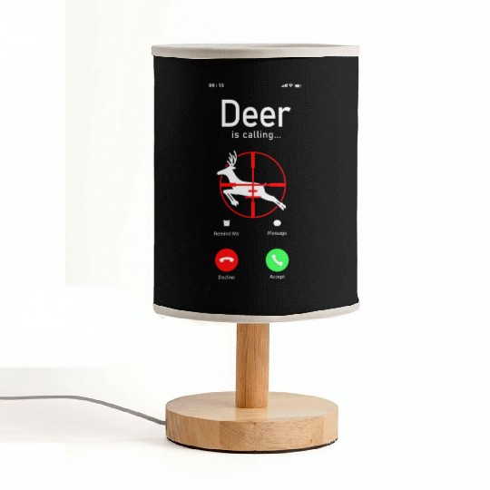 Buck Deer Hunting Hunter Phone Fabric Lamps