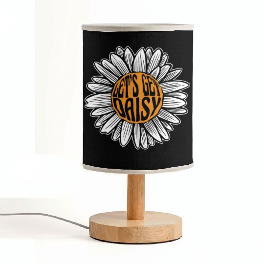 Daisy Garden Gardening Gardener Fabric Lamps