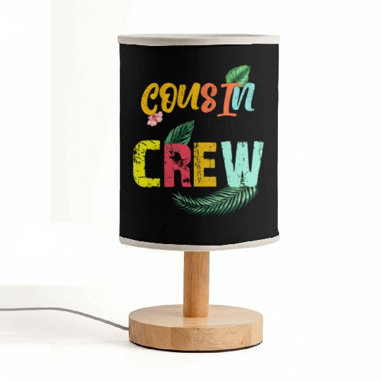 Cousin Crew Family Reunion 2022 summer vacation Fabric Lamps