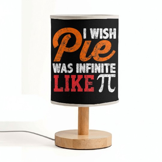 Pi Day Gift Fabric Lamps