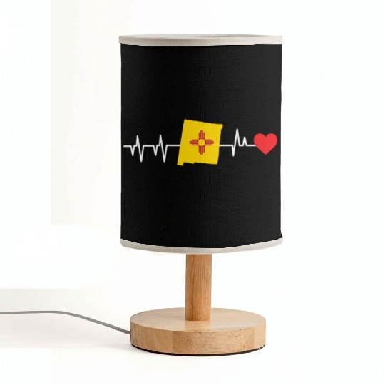 New Mexico Heartbeat Gift Fabric Lamps