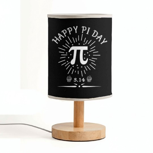 Happy Pi Day Math Gift Fabric Lamps Funny Geek Gift