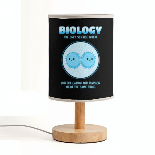 Biology Major Teacher Student Science Geek Biologi Fabric Lamps
