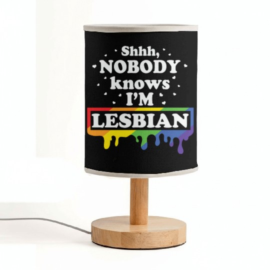 LBGT Flag Gay Pride Human Lesbian Fabric Lamps