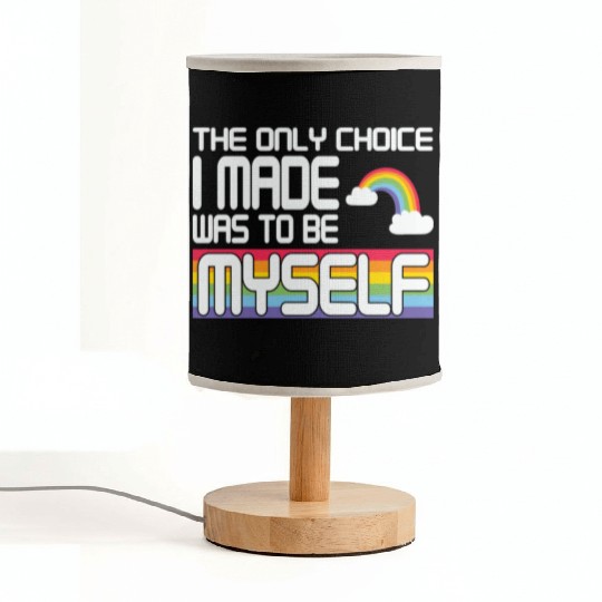 LBGT Flag Gay Pride Human Fabric Lamps
