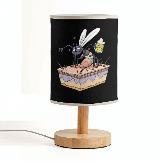 Insect Mosquito Drinking Beer Mosquitoes Fabric Lamps