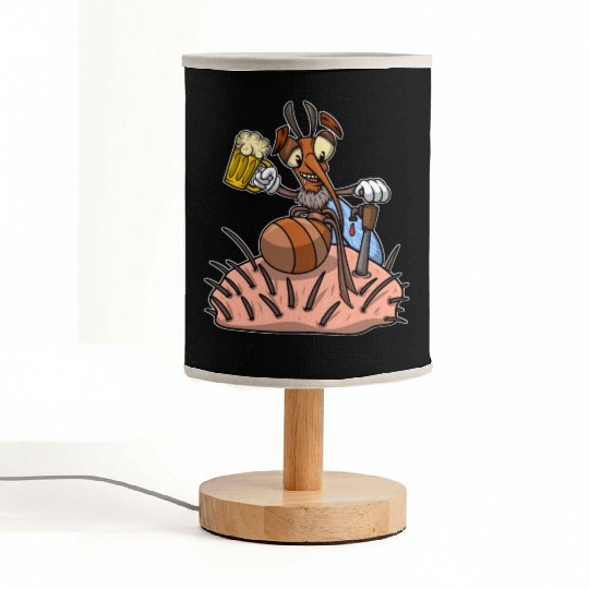 Insect Mosquito Drinking Beer Mosquitoes Fabric Lamps