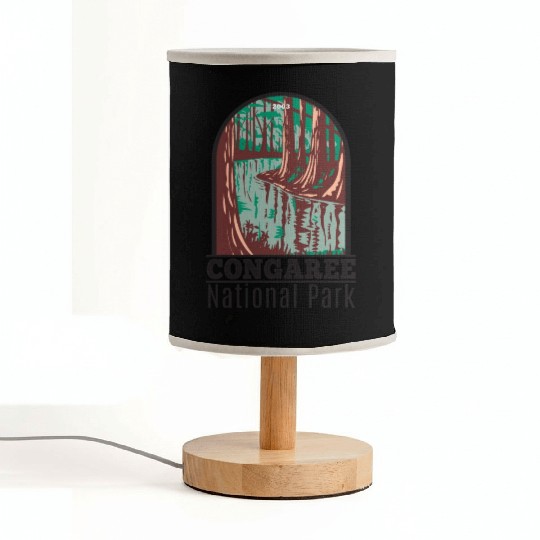 Congaree National Park South Carolina Fabric Lamps
