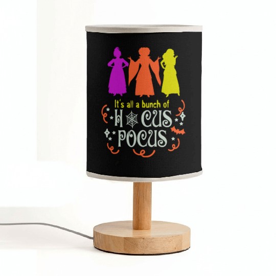 It's Just A Bunch of Hocus Pocus Fabric Lamps