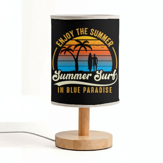 enjoy the summer Fabric Lamps
