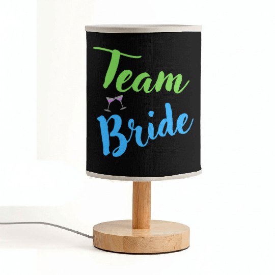 Team Bride Bachelorette Party Hen Party Fabric Lamps