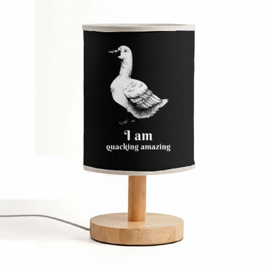 I Am Quacking Amazing! Cool Duck Fabric Lamps