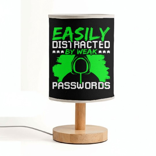 Cyber Security Ethical Hacker Password Fabric Lamps