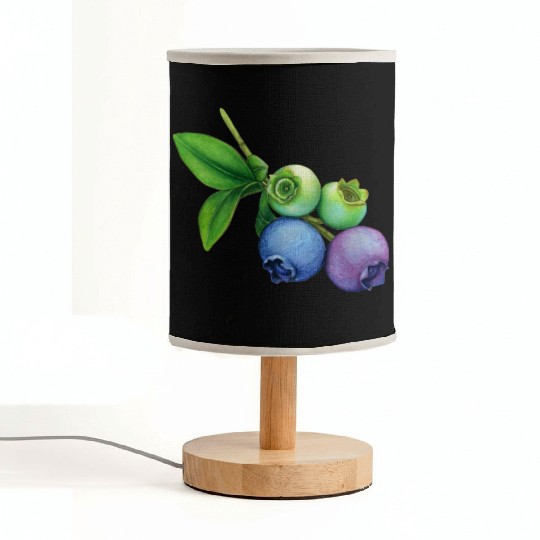 blueberries Fabric Lamps