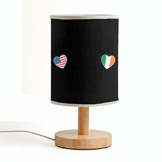 MADE IN AMERICA WITH IRISH PARTS Fabric Lamps