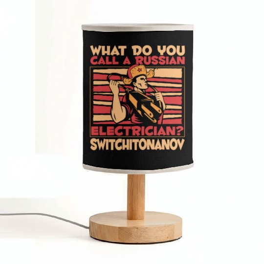 Electrician Electrical Engineer Lineman Fabric Lamps