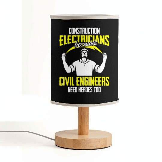 Electrician Electrical Engineer Lineman Fabric Lamps
