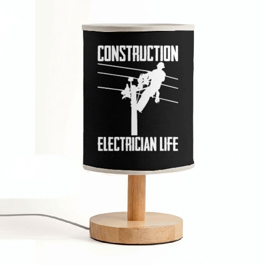 Electrician Electrical Engineer Lineman Fabric Lamps