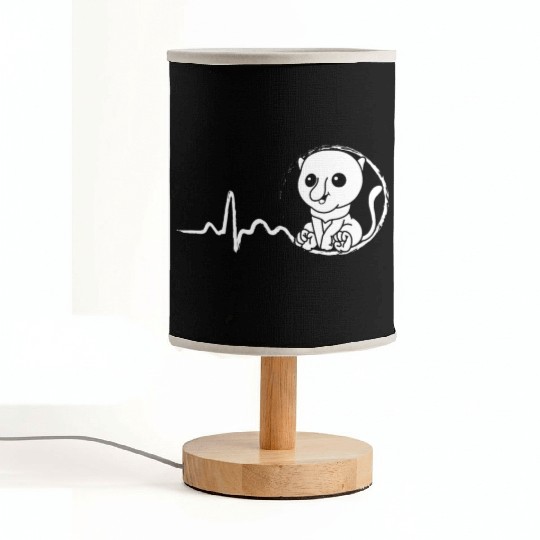 Proboscis Monkey Heartbeat Ape Wildlife Zookeeper Fabric Lamps