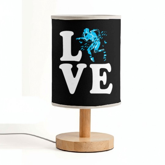 I Love Scuba Diving Fabric Lamps