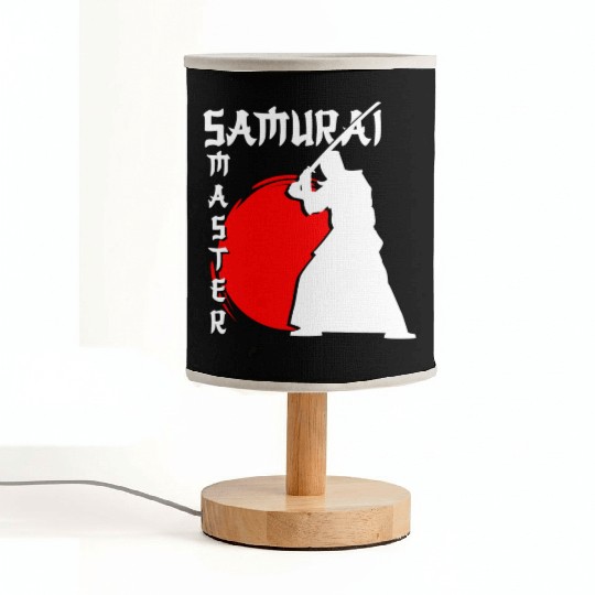 Japan Katana Martial Arts Honor Fabric Lamps