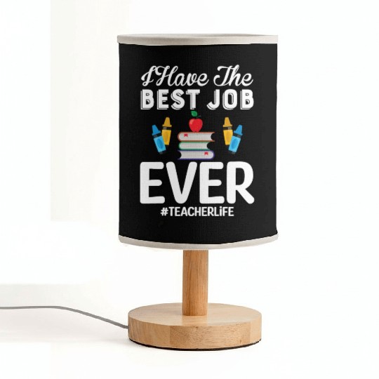 Teacher Life Fabric Lamps