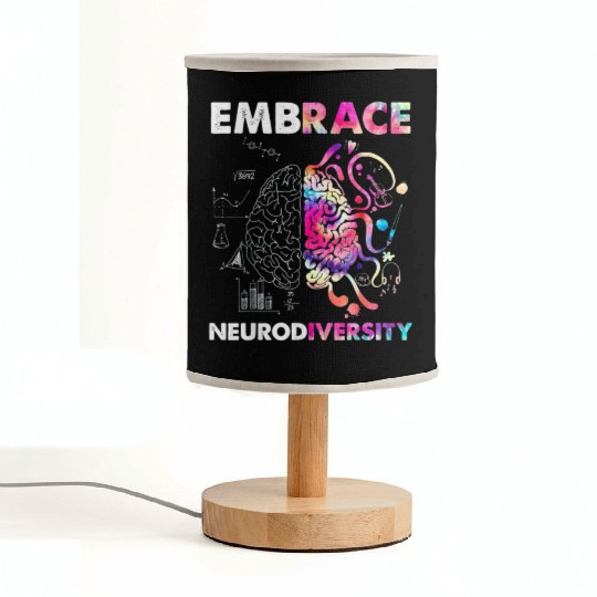 Embrace Neurodiversity Autism Awareness Fabric Lamps