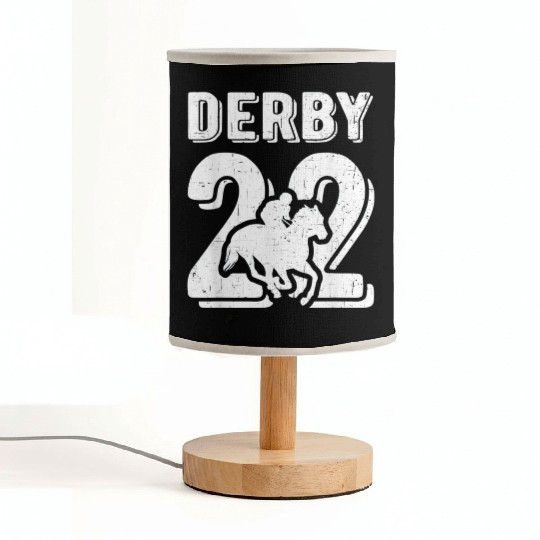 Kentucky Racing 2022 Derby Horse Racing Fabric Lamps