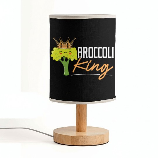 Broccoli King Broccoholic Vegetable Vegetarian Fabric Lamps