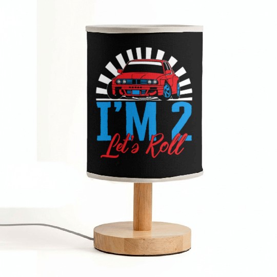 I'm Two Let's Roll Fabric Lamps, Future Race Driver Fabric Lamps,