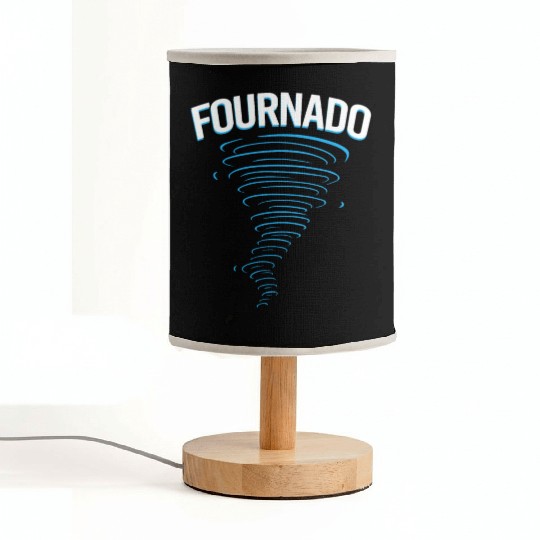 4th Birthday Party Fournado Birthday Tornado Fabric Lamps