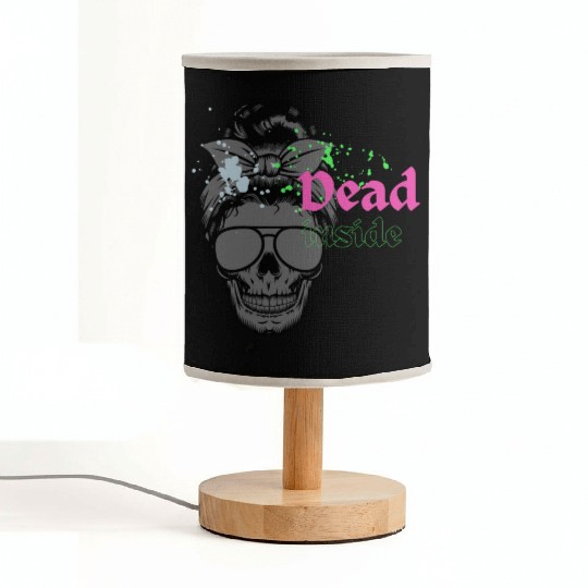 Dead Inside Fabric Lamps