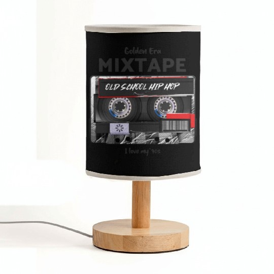 Old School Hip Hop cassette Fabric Lamps
