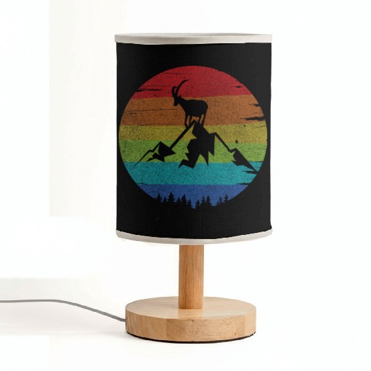Capricorn Mountain Fabric Lamps