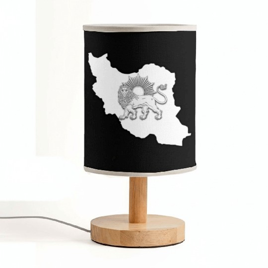 Iran Lion Sun Fabric Lamps