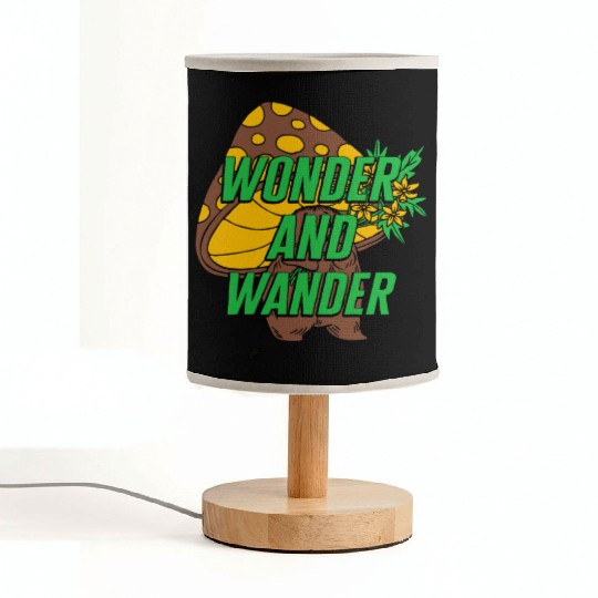 Fungi Fabric Lamps, Wonder And Wander Fabric Lamps, Funny Healthy