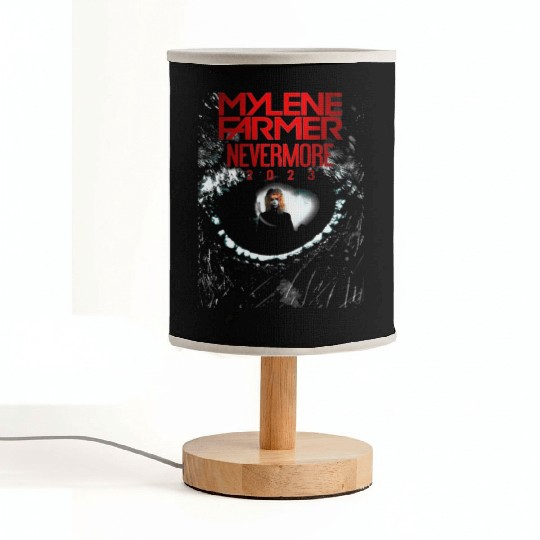 mylene farmer nevermore Mylene Farmer Fabric Lamps