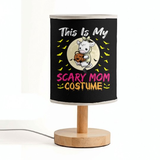 This Is My Scary Mom Costume Funny Halloween Fabric Lamps