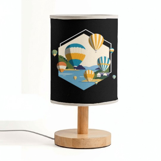 Hot Air Balloon Driving Flight Fabric Lamps