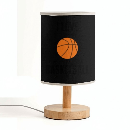 I love basketball Fabric Lamps