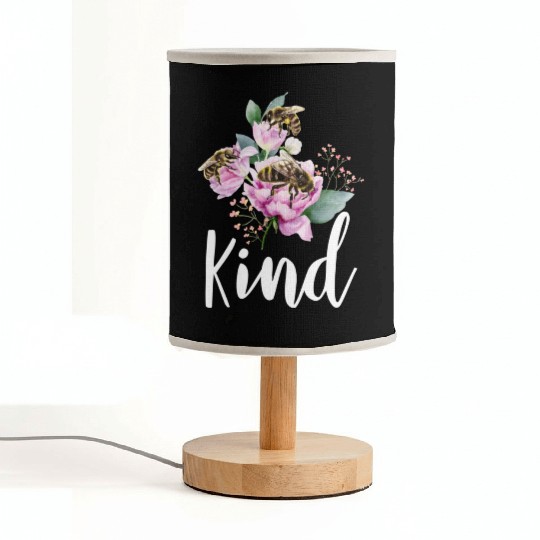 Bee Kind Save The Bees Earth Day Fabric Lamps