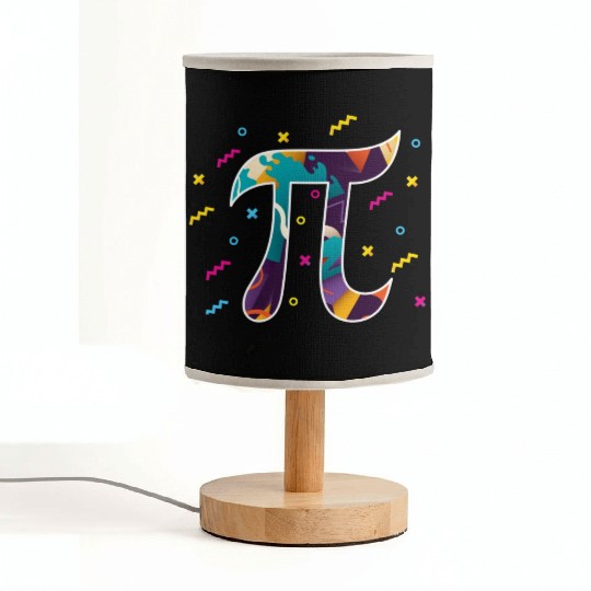 Celebrate Pi Day Math Geek Teacher Fabric Lamps
