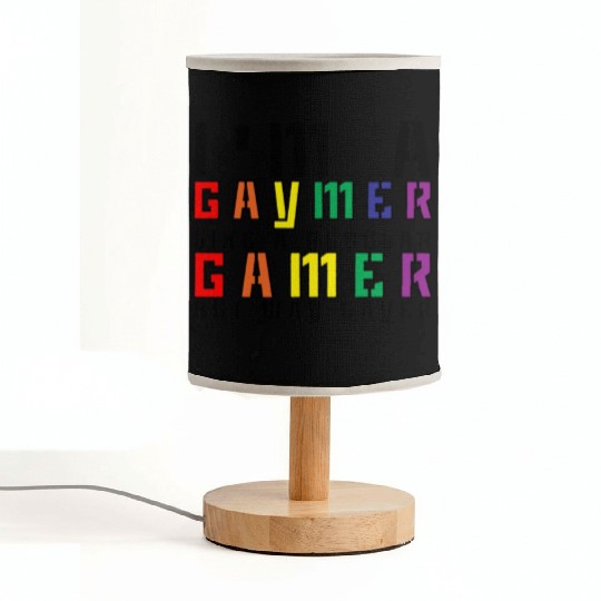 I'm A Gaymer, Like A Regular Gamer But Way Gayer 3 Fabric Lamps