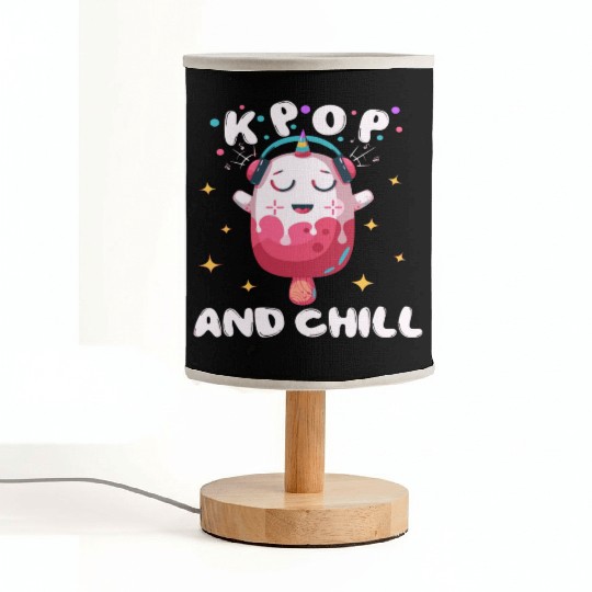 K-Pop And Chill South Korean Pop Music Fan Kpop Lo Fabric Lamps
