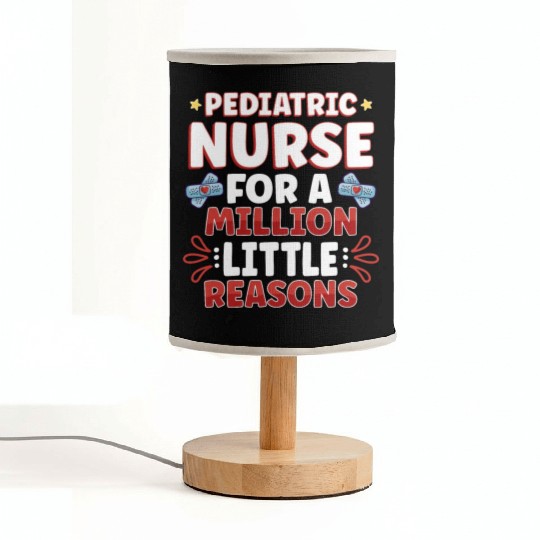 Pediatric Nurse Pediatric Nursing Tiny Human Nurse Fabric Lamps