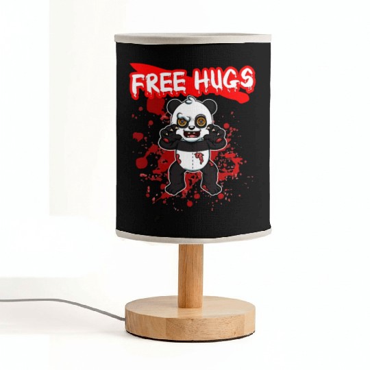 Free Hugs Halloween Sarcasm Scary Creepy Costume Fabric Lamps