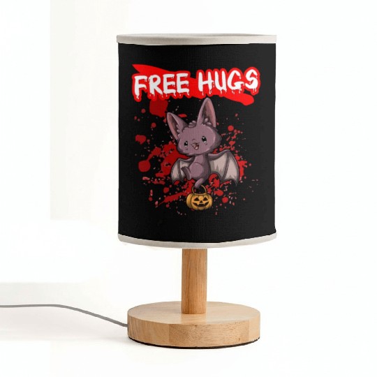 Free Hugs Halloween Sarcasm Scary Creepy Costume Fabric Lamps