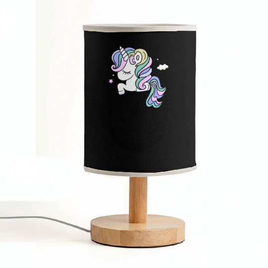Unicorn in the pocket Fabric Lamps